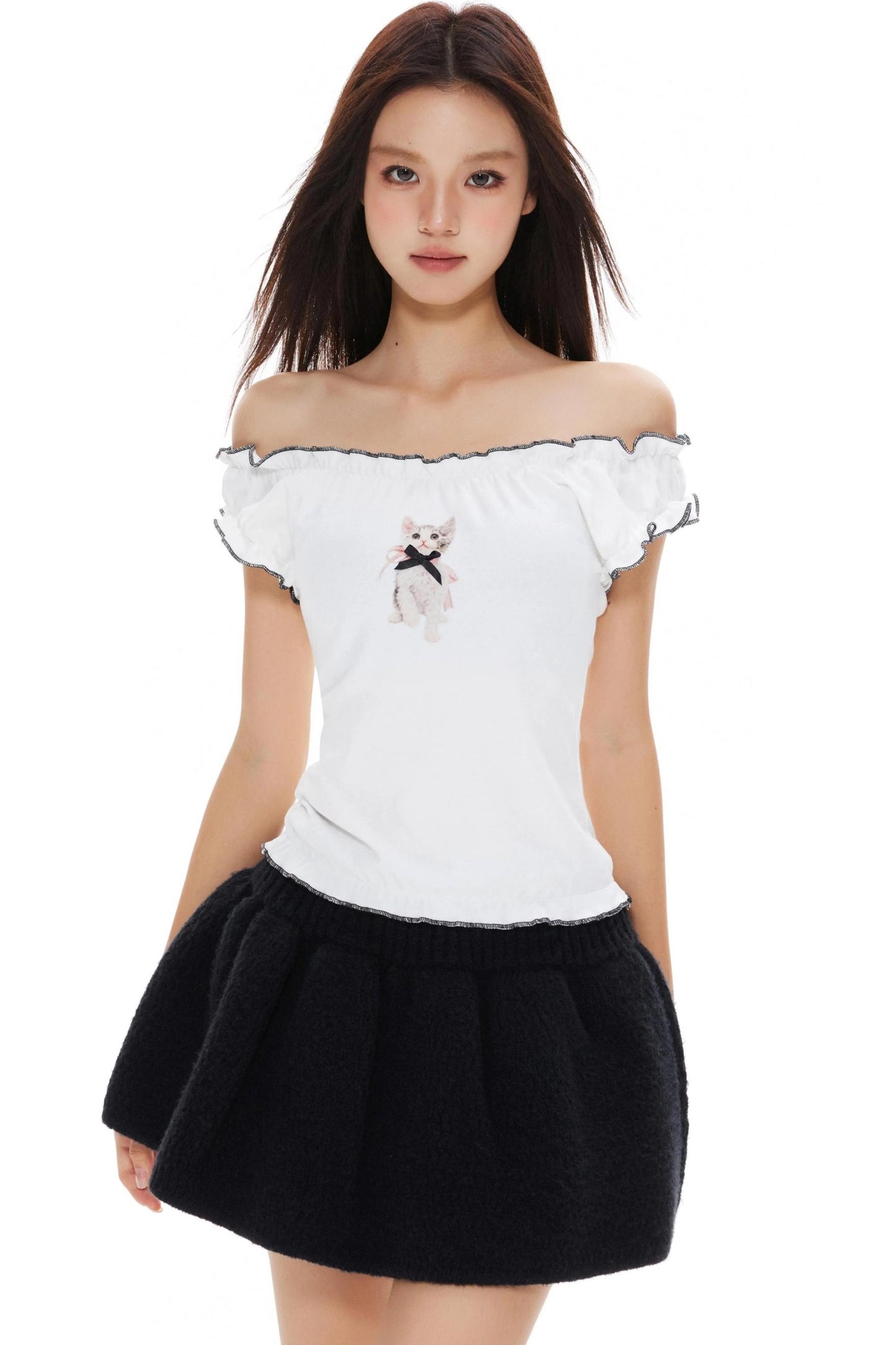 Girly White Camisole