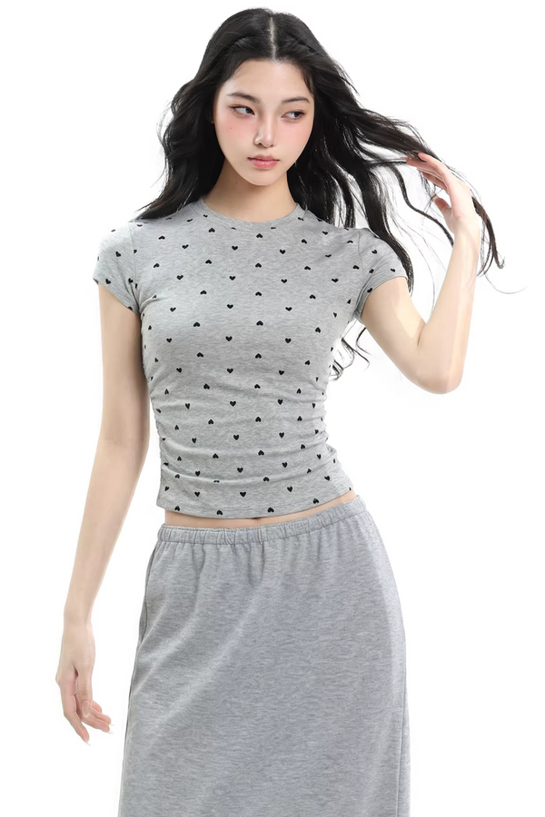 American Retro Polka Dot Top