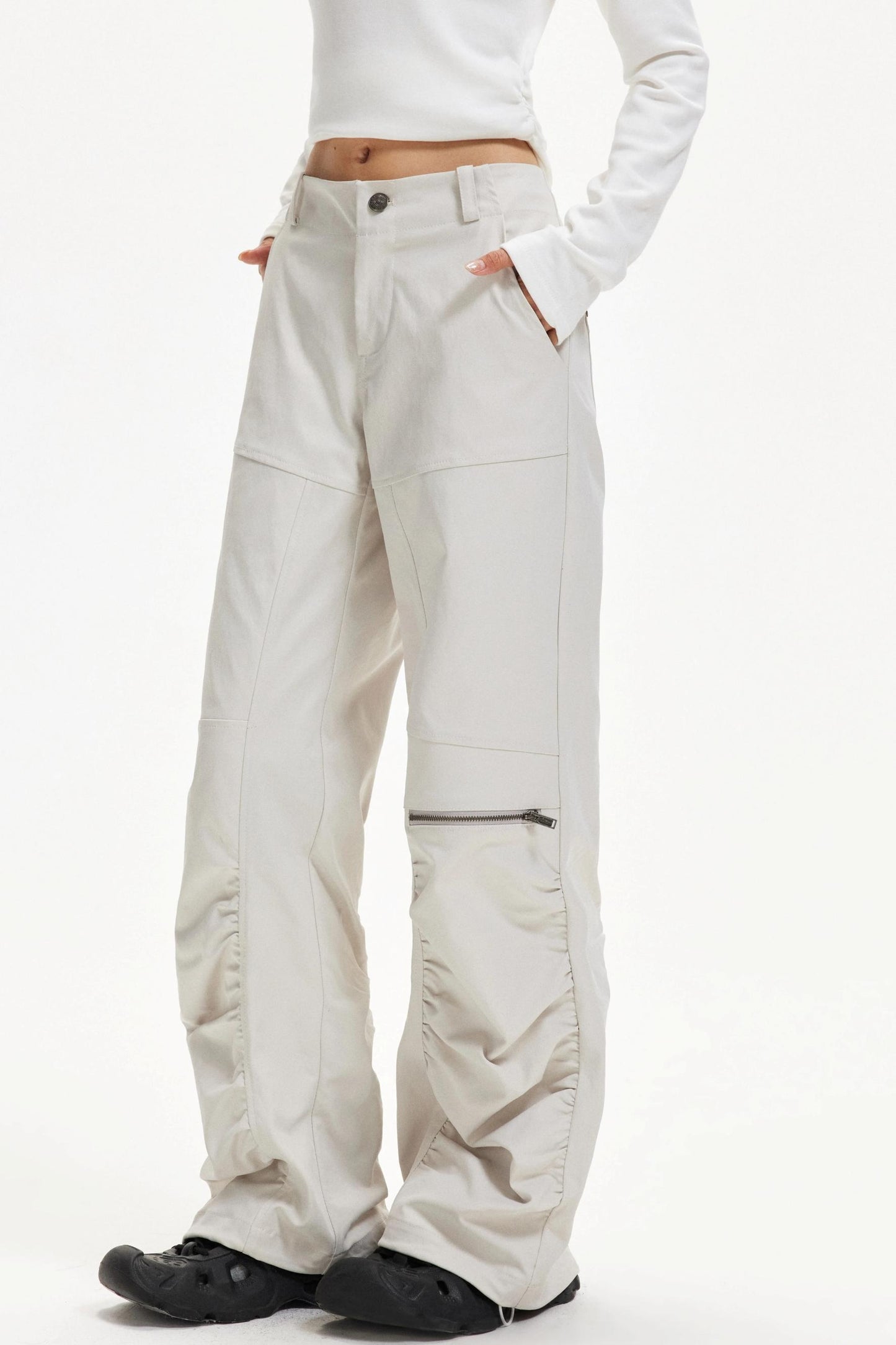 Minimalist Deconstruction Cargo Pants