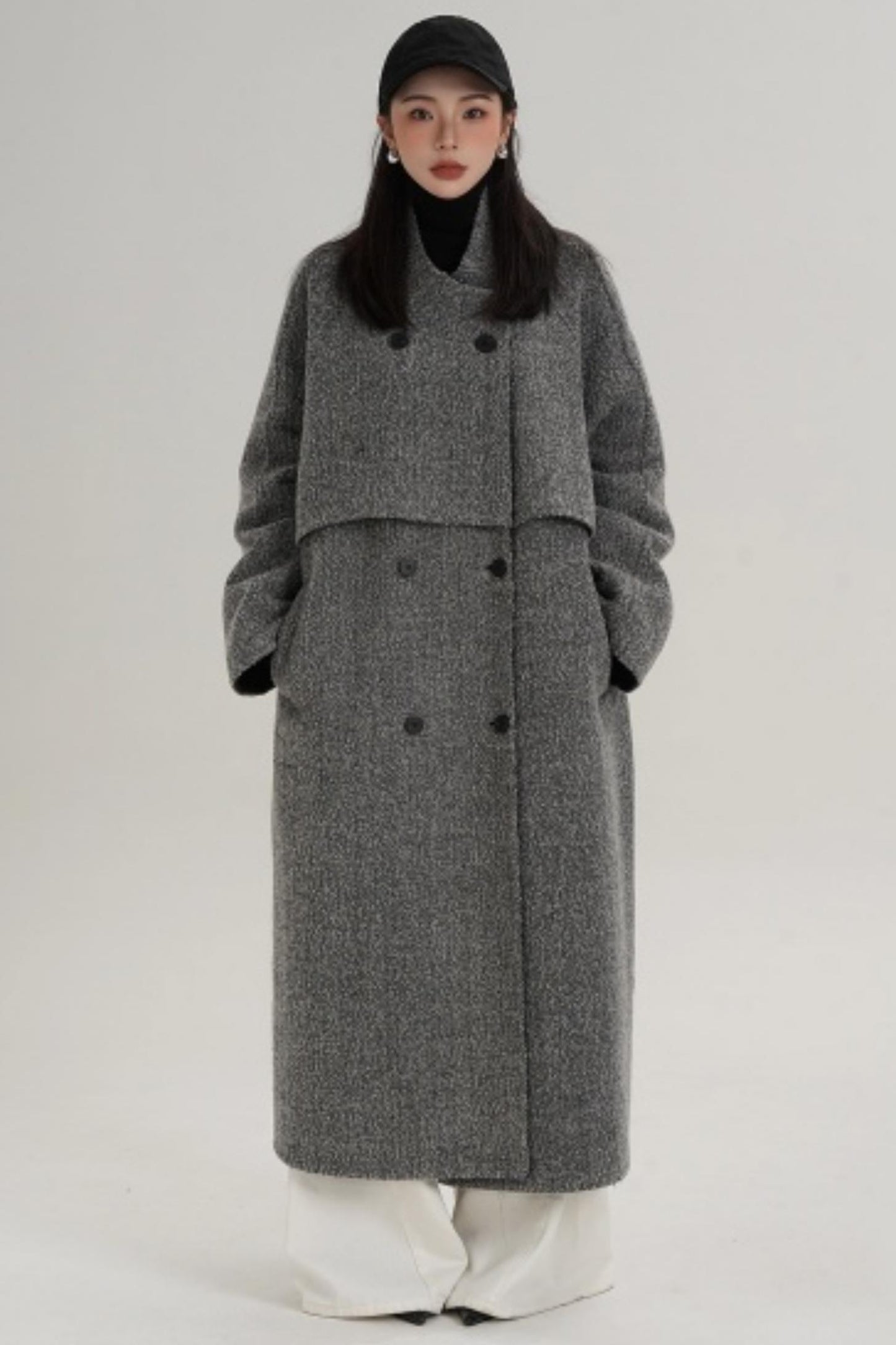 Double-Sided Wool Winter Coat