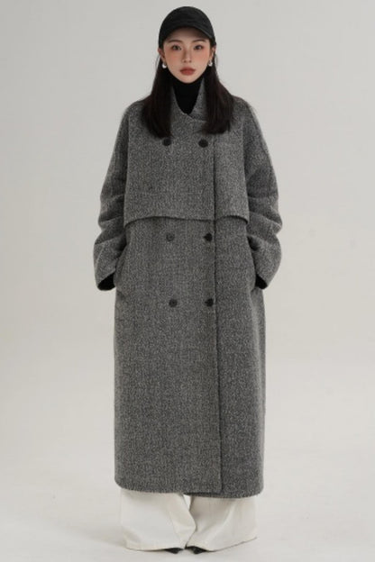 Double-Sided Wool Winter Coat