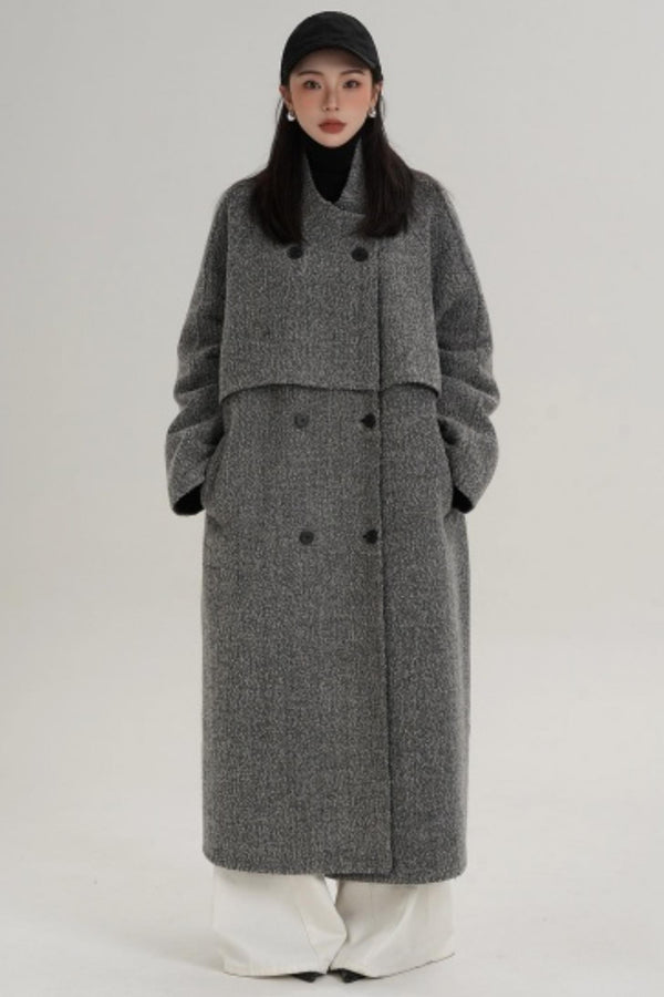 Double-Sided Wool Winter Coat