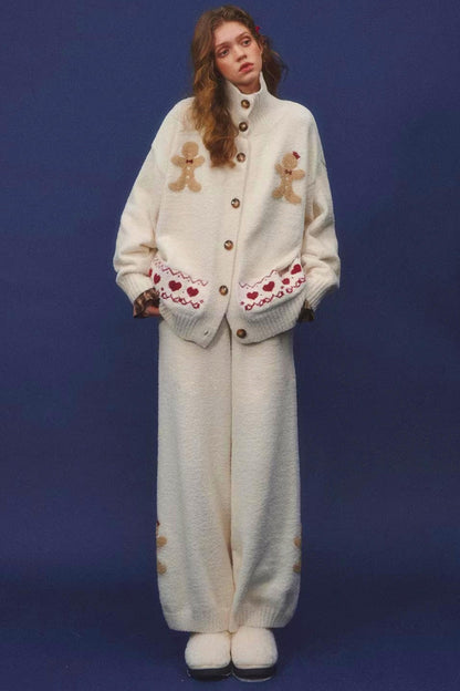 Gingerbread Fair Isle Knit Sweater Set-Up