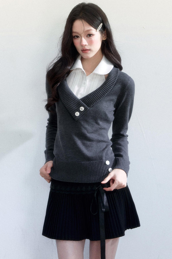 Sketch Rhapsody Knitted Sweater