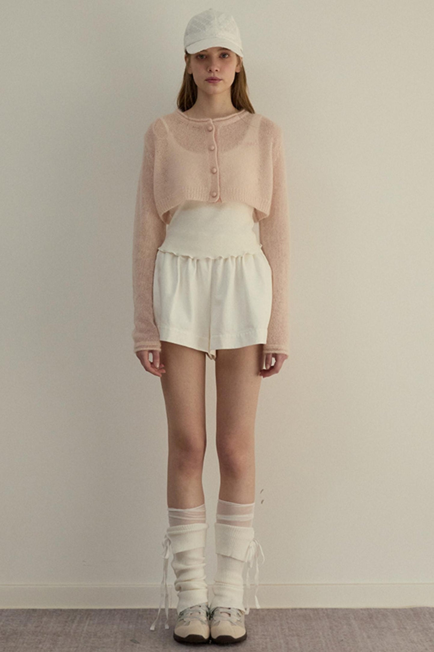 Chill White High-Waist Pants