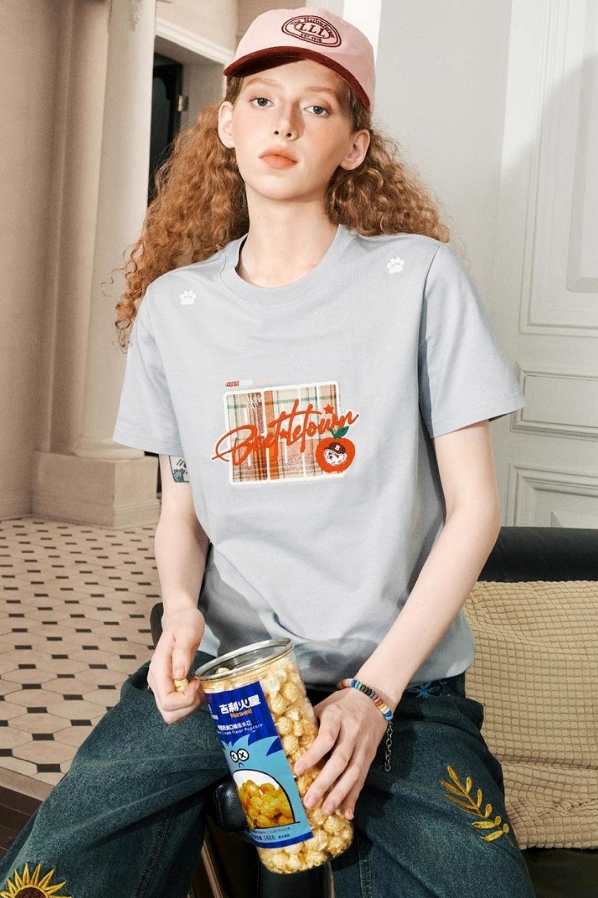 Vintage Embroidered Tee