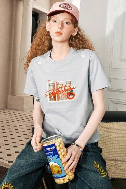 Vintage Embroidered Tee