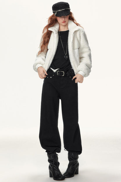 Metallic Stud Womens Jeans Pants