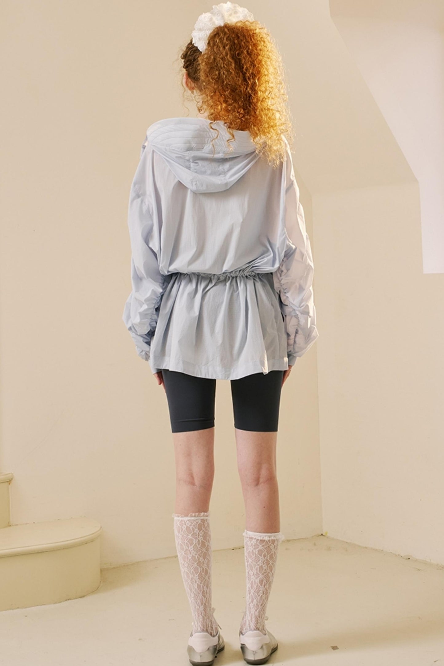 Oversized Pocketed UV Coat