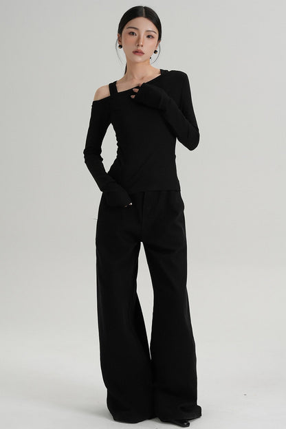 Long Sleeves Layered T-Shirt Set