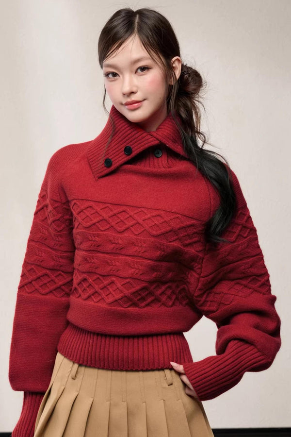 Autumn Batwing Knit Sweater