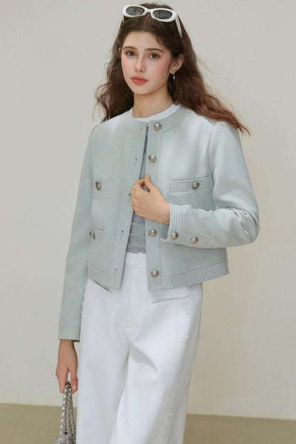 Autumn Suede Short Jacket