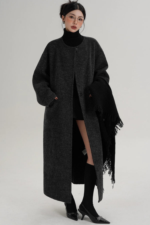 Elegant Double-Sided Woolen Coat