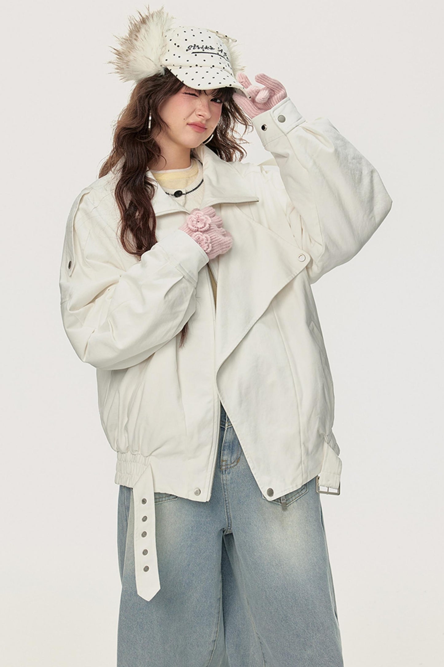 Deconstructed Cotton Winter Jacket