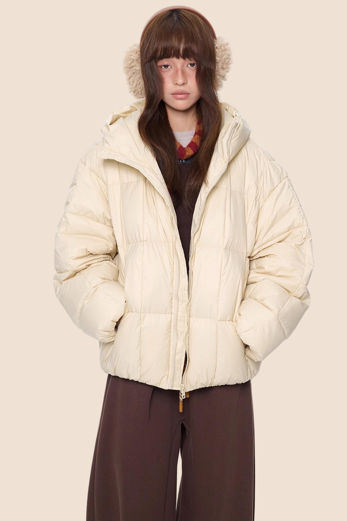 Loose Fit Down Jacket