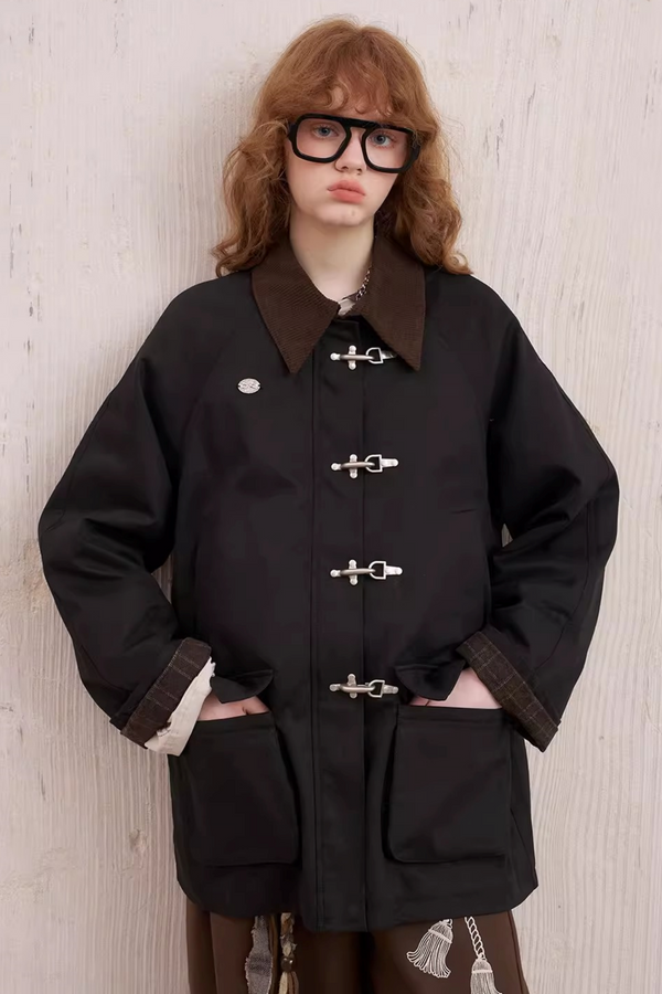 Hooded Jacket Workwear Matching Set