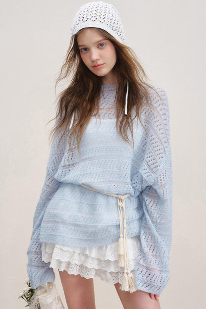 Floral Lace Cake Skirt