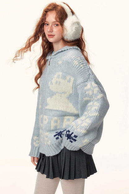 Fair Isle Jacquard Cardigan