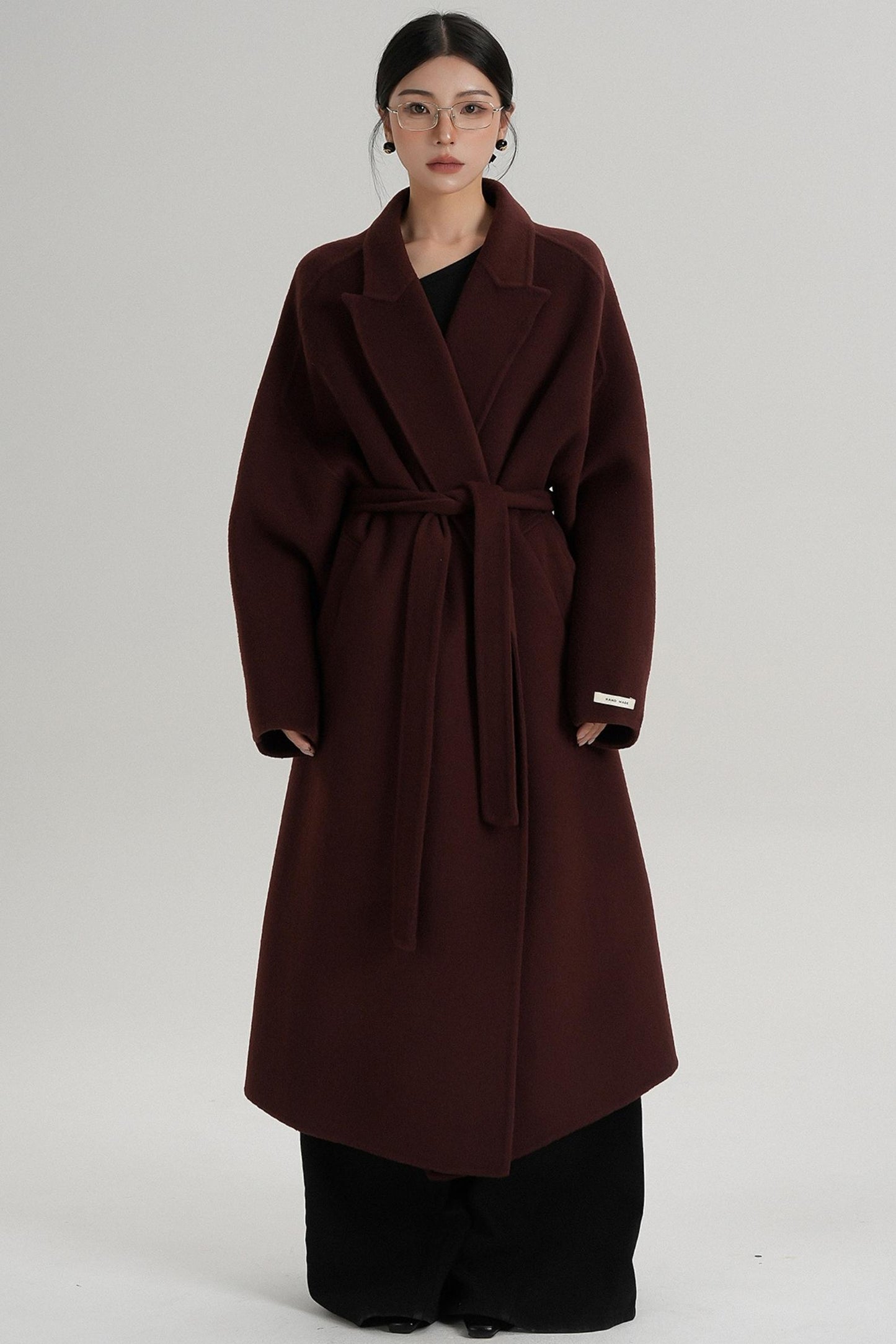 Minimalist Wool Long Jacket