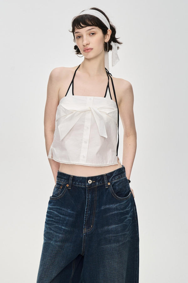 Slender Bowtie Top