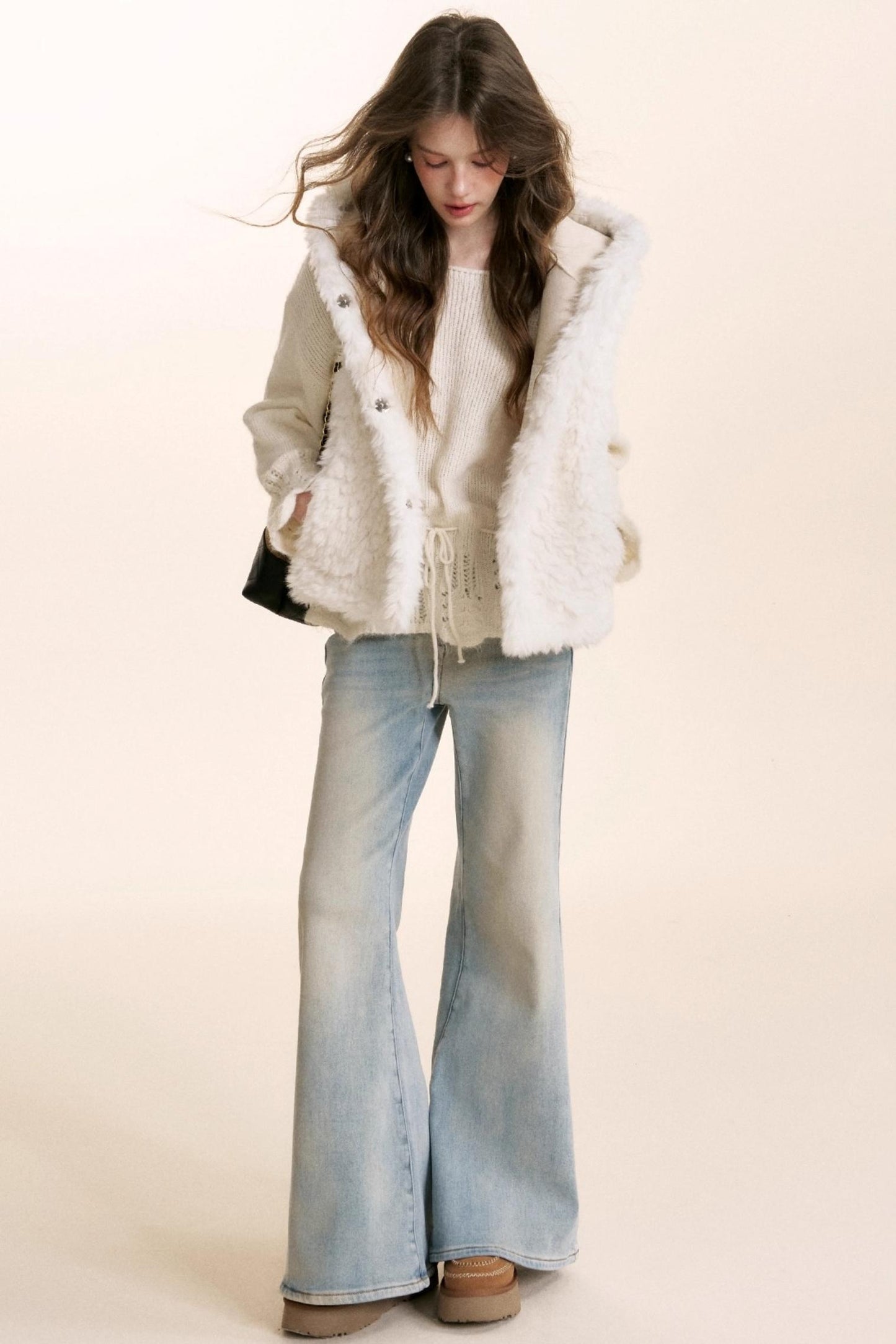 Romantic Lace Off-Shoulder Sweater