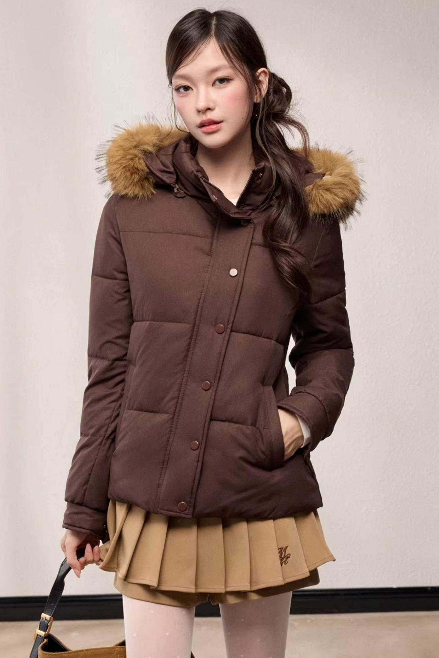 Fur Collar Down Jacket