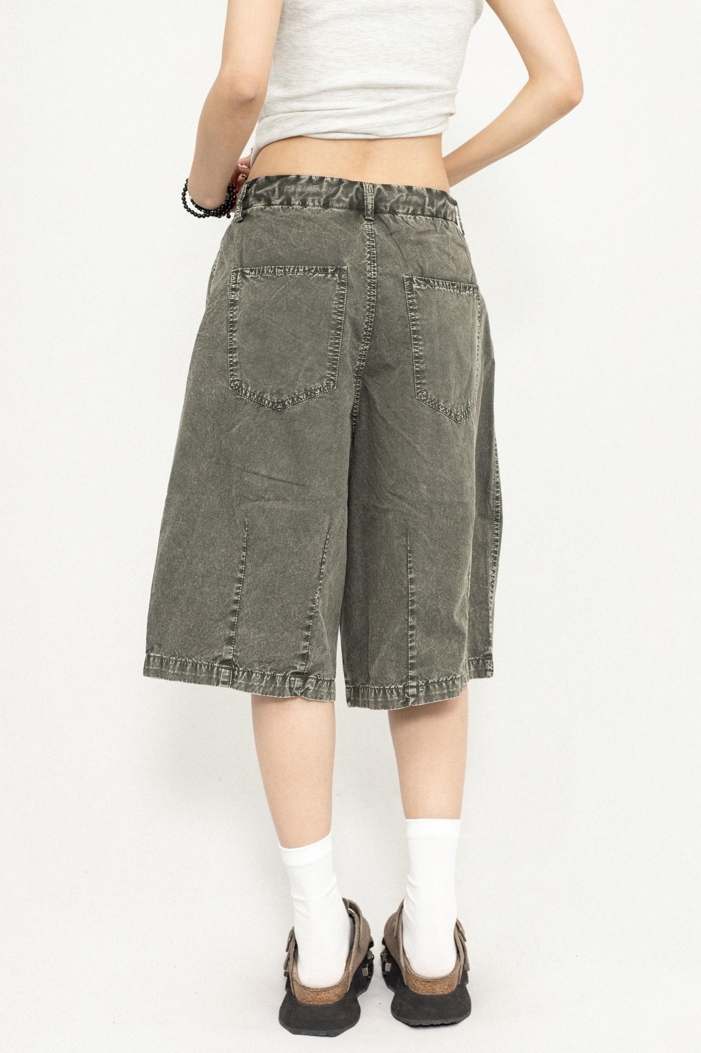 Relax Wide-Leg Shorts