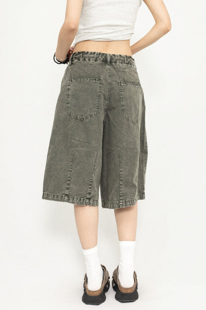 Relax Wide-Leg Shorts