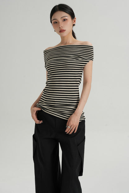 Chic One-Shoulder Top