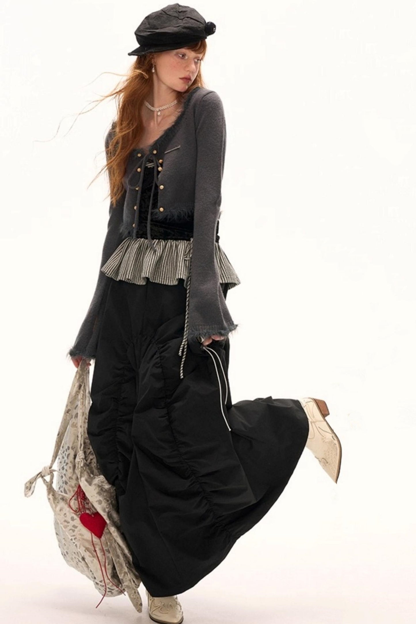 Unique Striped Lace Camisole