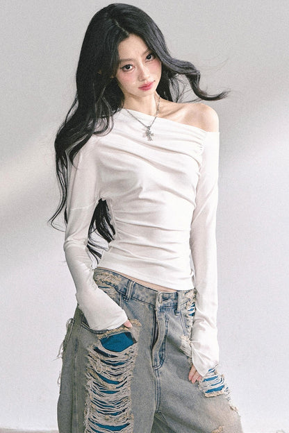 Korean Minimalist Top