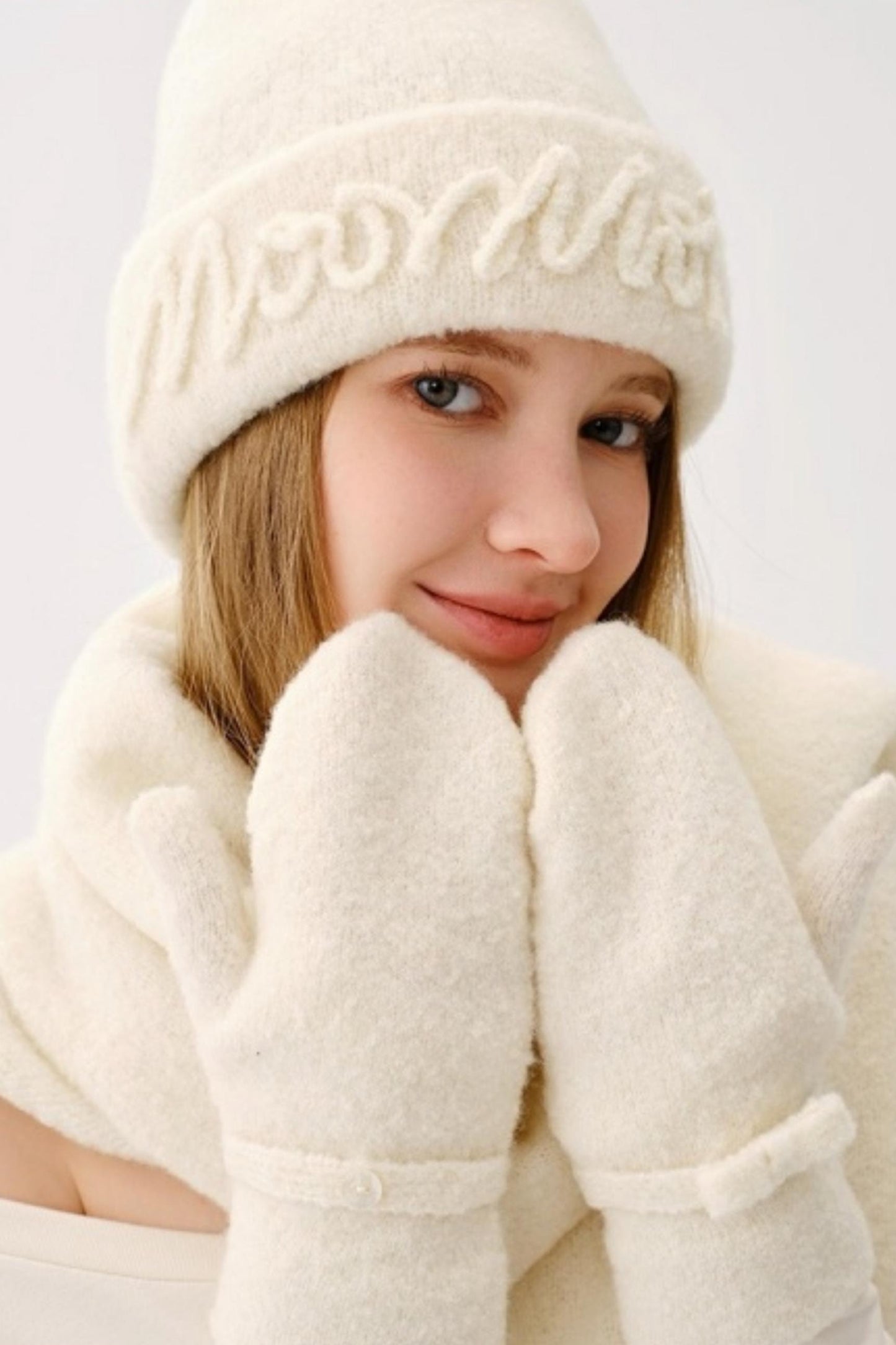 Wool Blend Knitted Set-Up