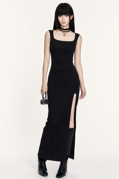 Night French Hepburn Style Dress