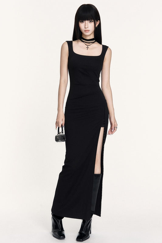 Night French Hepburn Style Dress
