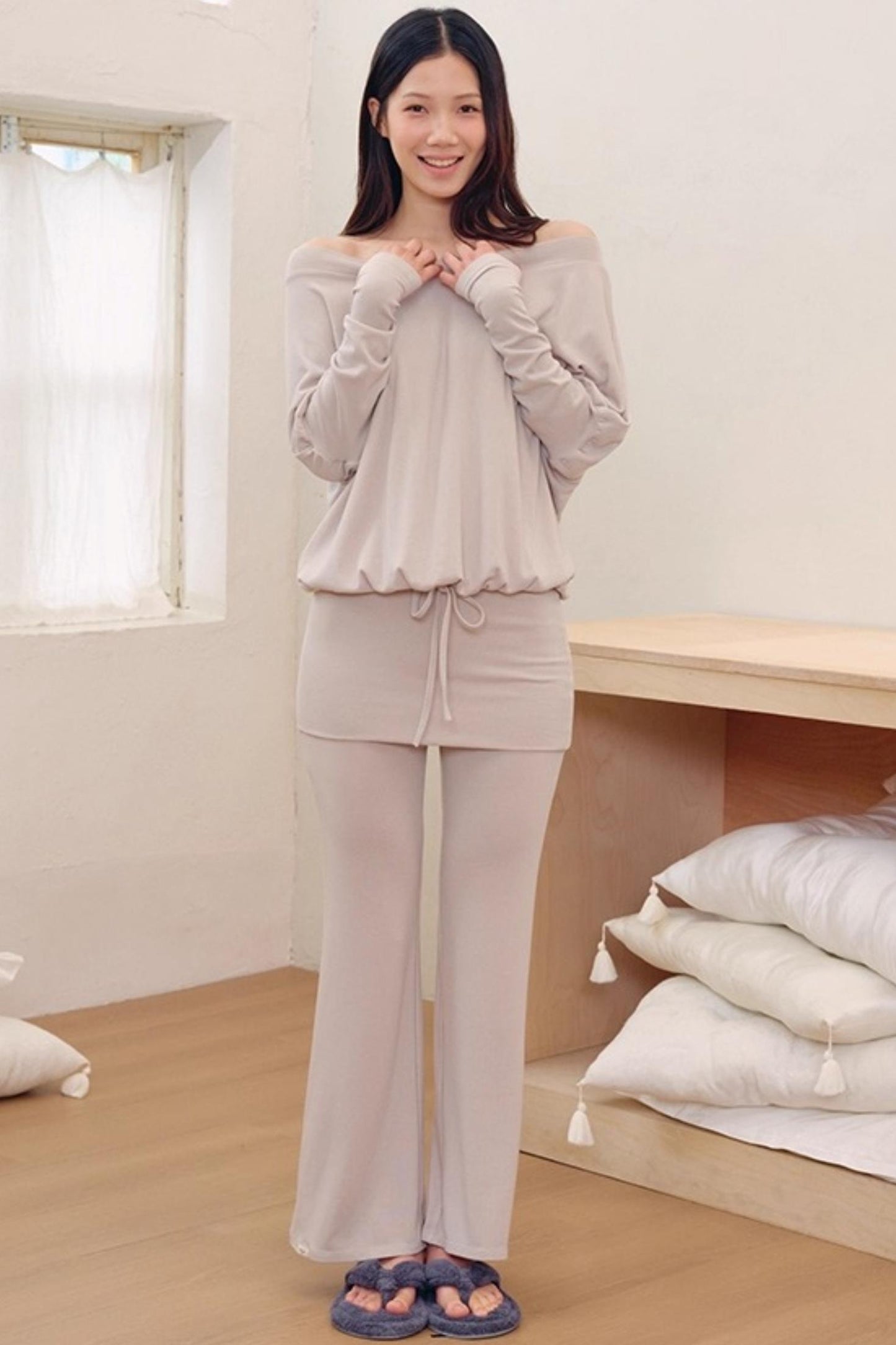 Glacier Culotte Pants Set-Up