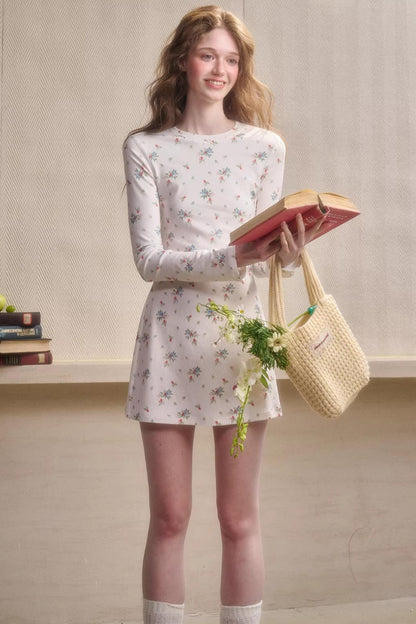 Mediterranean Floral Dress Set-Up