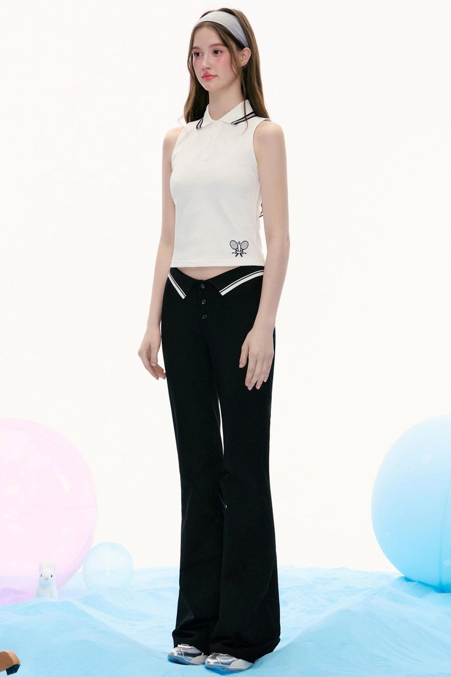 Retro Slim Flare Relaxed Pant