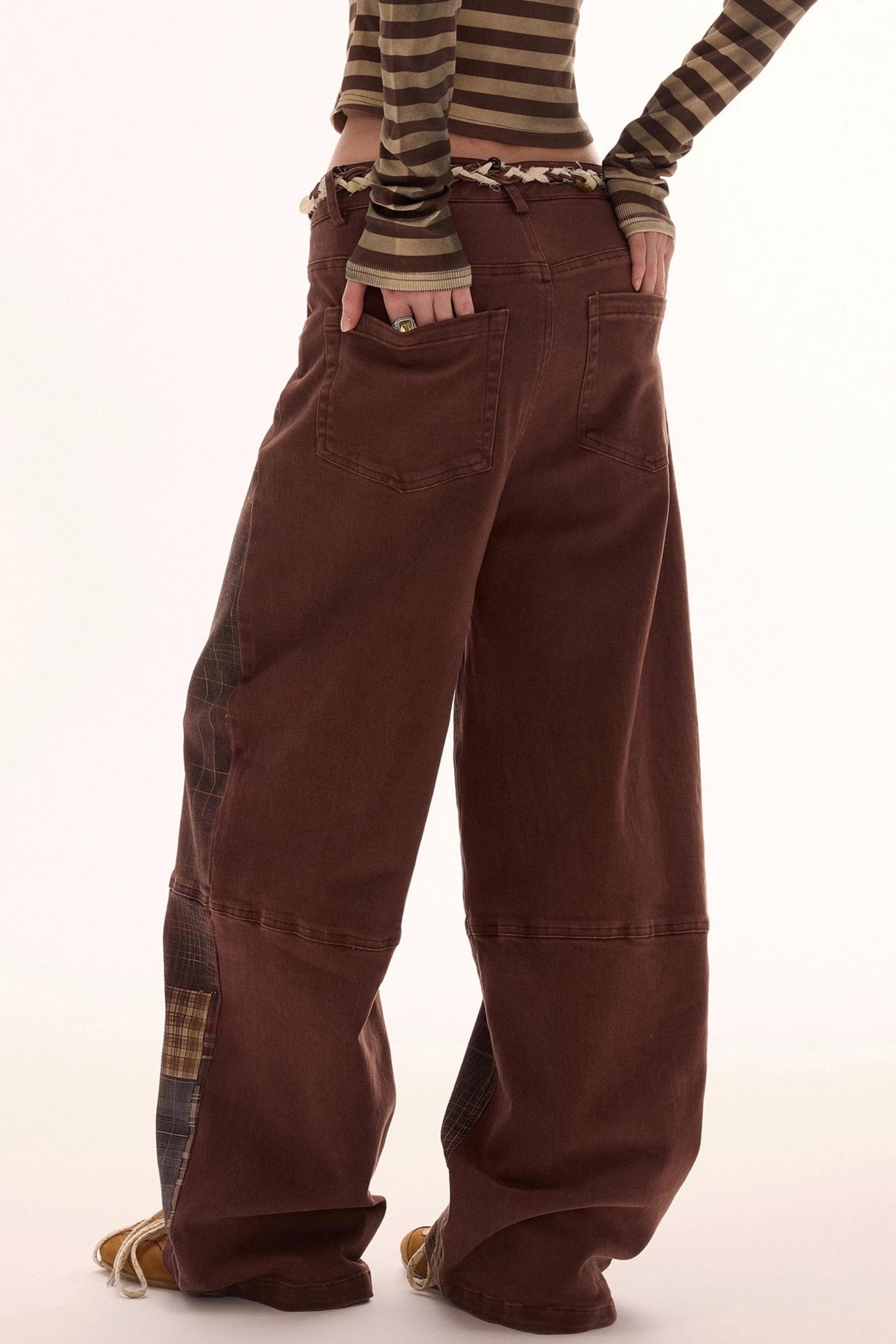 Versatile Printed Womens Jeans