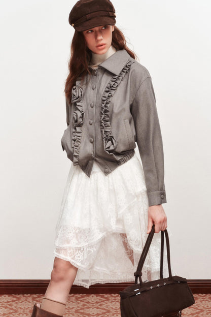 Wool Lace Jacket
