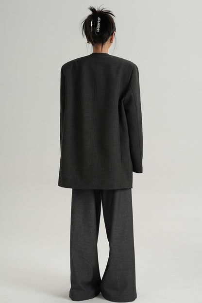 Loose Temperament Long Sleeve Blazer