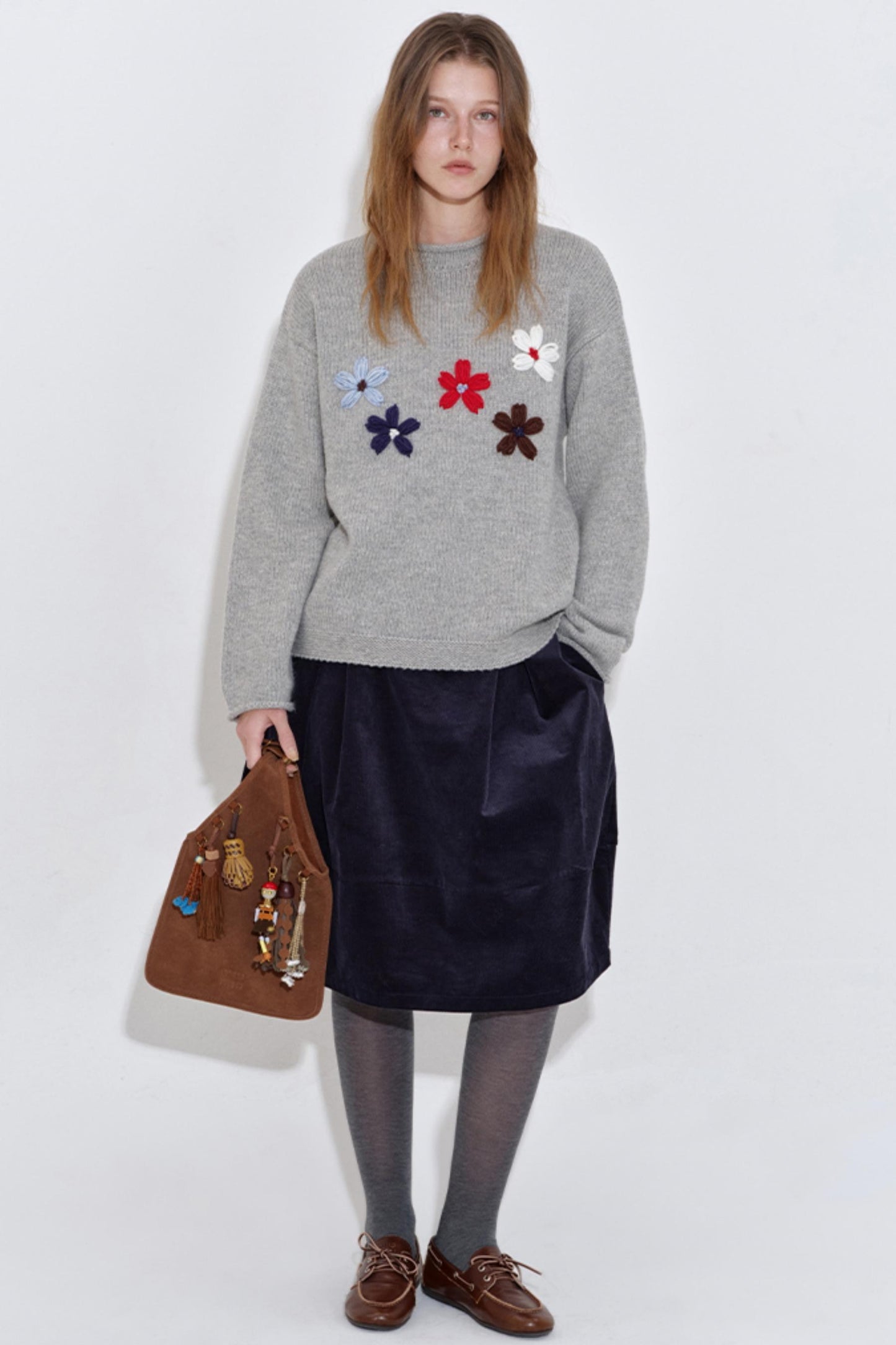 Three-Dimensional Floral Top