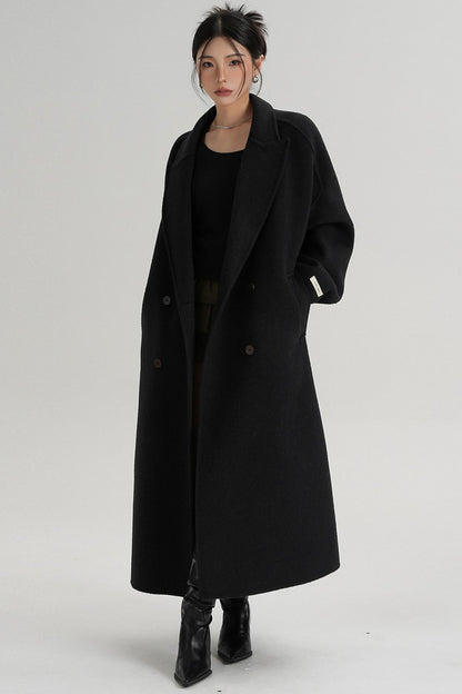 Minimalist Wool Long Jacket