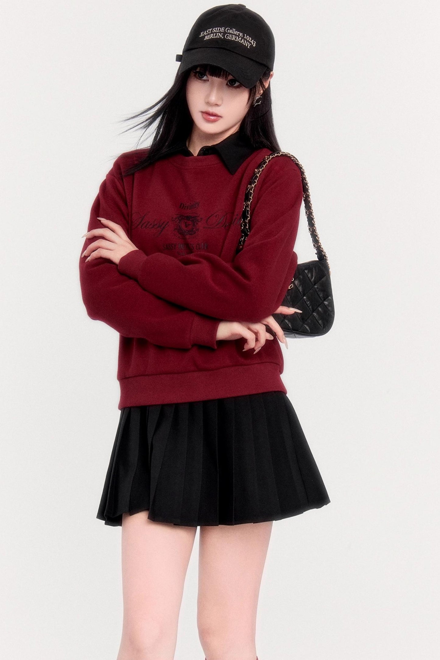 American Spice Girl Short Sweatshirt