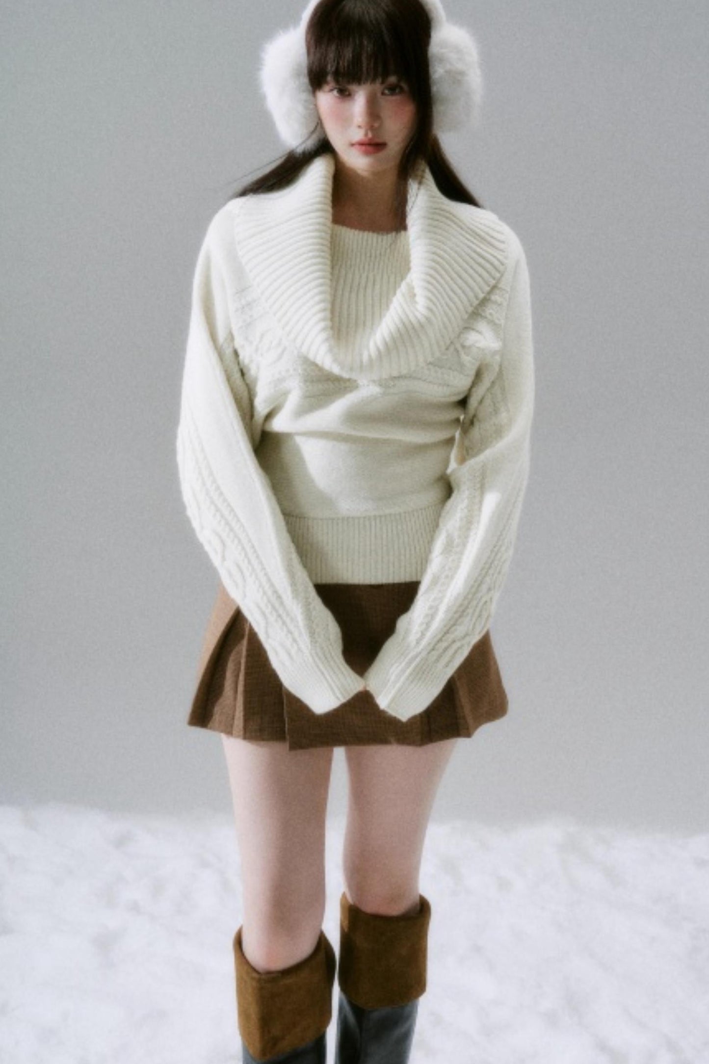 Millennium Retro Knit Sweater