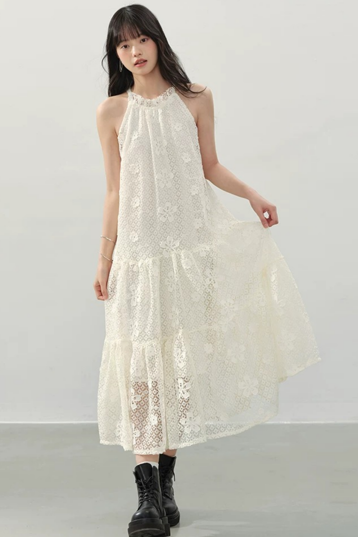 Coconut Grove Lace Dress