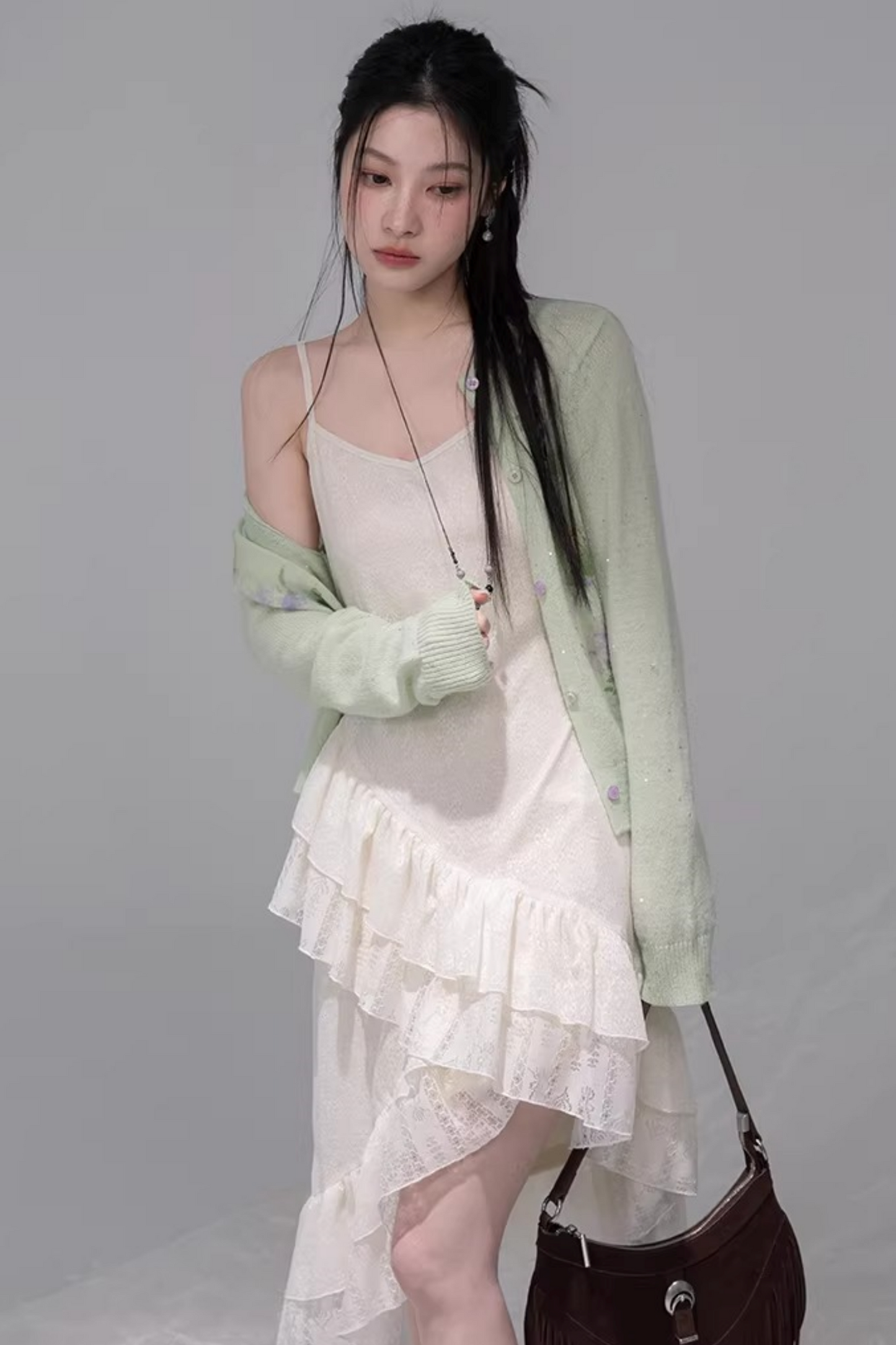 Tipsy Crush Ruffled Matching Dress Set