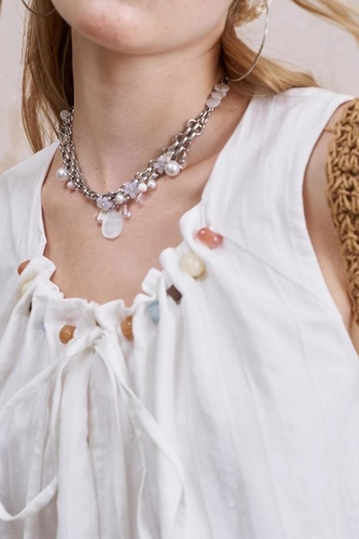 Romantic Sleeveless Ensemble Top