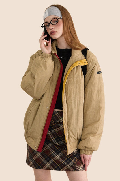 Retro Lapel THICKENED PADDED JACKET