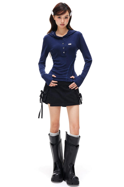 Lyocell Tencel Hooded Top