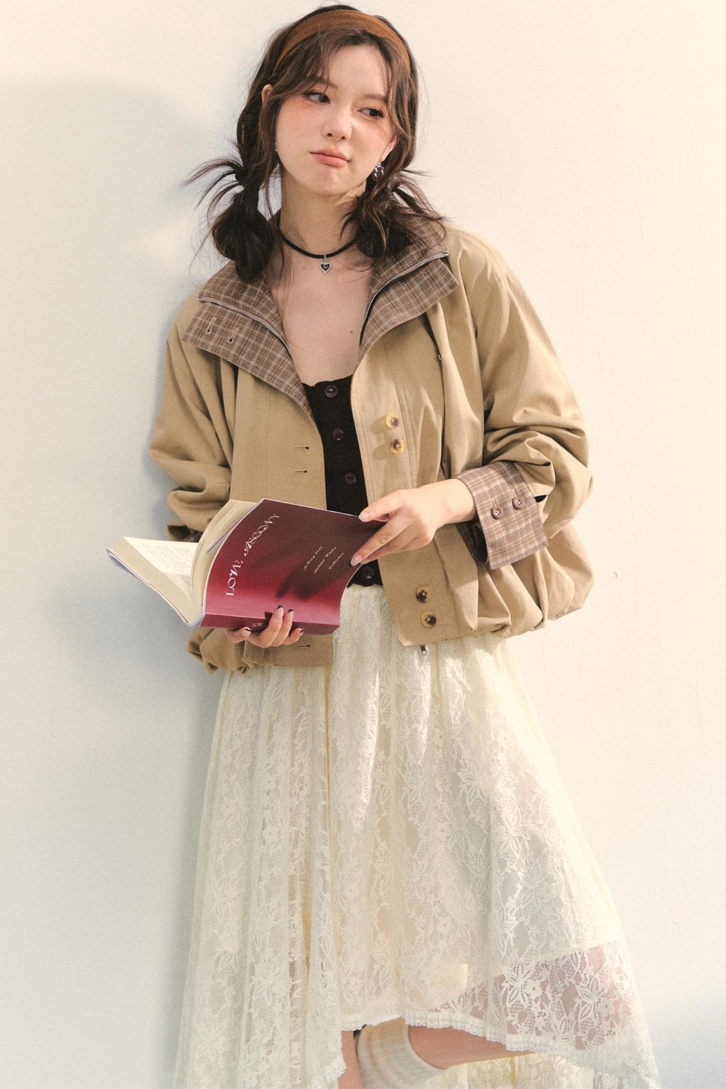 Patchwork Cocoon Jacket Set-Up